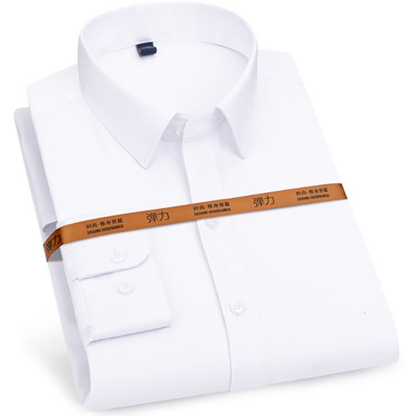 men's casual shirts long sleeve elastic mens scaldingbusiness solid workwear white pink blue for men plus size 3844 230209, White;black
men's casual shirts long sleeve elastic mens scaldingbusiness solid workwear white pink blue for men plus size 3844 230209, White;black