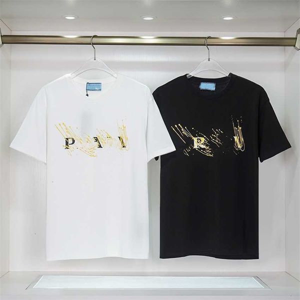 2023 early spring white t shirts new fashion speckle p letter print men's and women's versatile short sleeve t-shirt
2023 early spring white t shirts new fashion speckle p letter print men's and women's versatile short sleeve t-shirt