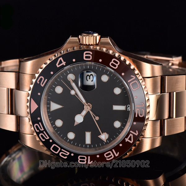 gmt ii watch full black rose gold dial mechanical wristwatch geneve uomo lusso work british style day date 904l steel oyster bracelet jubile, Slivery;brown
gmt ii watch full black rose gold dial mechanical wristwatch geneve uomo lusso work british style day date 904l steel oyster bracelet jubile, Slivery;brown