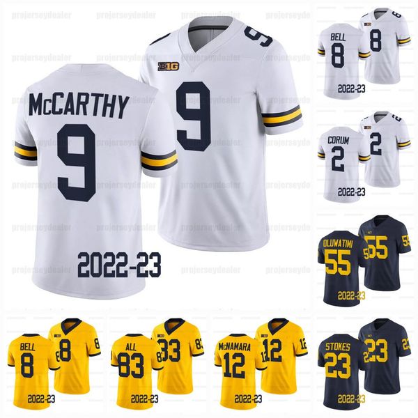 michigan wolverines football jersey 9 j.j. mccarthy 2 blake corum 8 ronnie bell 25 junior colson 19 rod moore 83 erick all 58 mazi smith, Blue;black
michigan wolverines football jersey 9 j.j. mccarthy 2 blake corum 8 ronnie bell 25 junior colson 19 rod moore 83 erick all 58 mazi smith, Blue;black