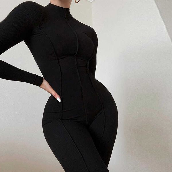 women's two piece pants wind 2023 spring new women's fashion high neck tight high waist zipper casual solid sports bodysuit t23021, White 
women's two piece pants wind 2023 spring new women's fashion high neck tight high waist zipper casual solid sports bodysuit t23021, White
