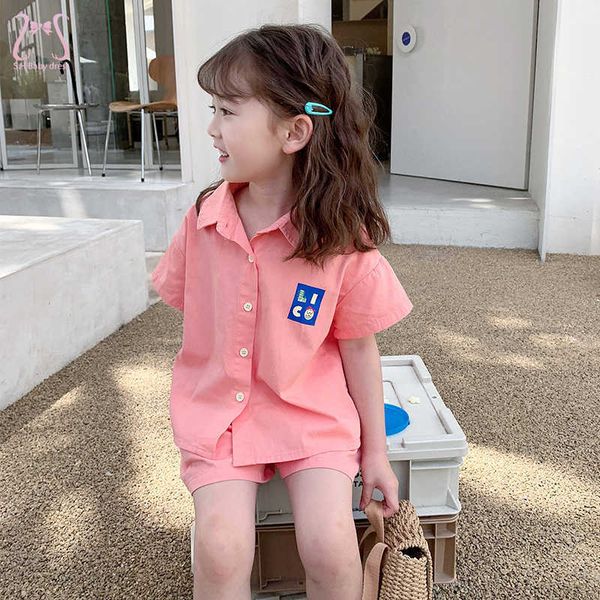 clothing sets 2pcsset summer young children clothes suit lapel short sleeve cotton shorts fashion girls kids clothing 1 to 6 years w230210, White
clothing sets 2pcsset summer young children clothes suit lapel short sleeve cotton shorts fashion girls kids clothing 1 to 6 years w230210, White