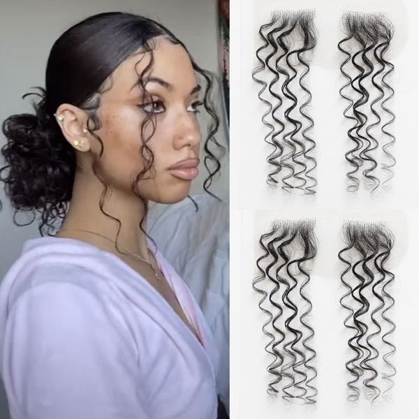 hair pieces 4pcs hd lace baby edge stripes human virgin reusable more natural 230210, Black;brown
hair pieces 4pcs hd lace baby edge stripes human virgin reusable more natural 230210, Black;brown