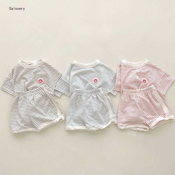 clothing sets baby clothes summer baby boys and girls cotton casual stripe smiling face short sleeve shorts two piece baby summer simple sui, White
clothing sets baby clothes summer baby boys and girls cotton casual stripe smiling face short sleeve shorts two piece baby summer simple sui, White