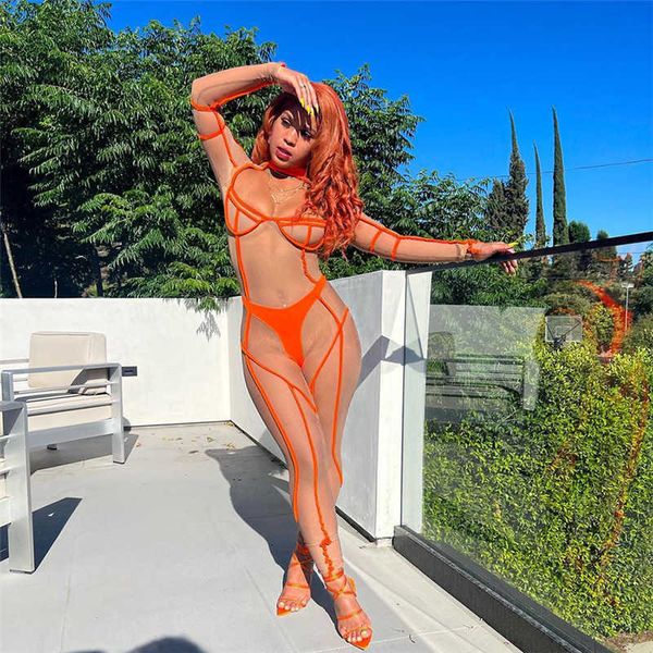 women's two piece pants wind 2022 summer new women's fashion mesh splice hollow round neck high waist bodysuit women t230210, White
women's two piece pants wind 2022 summer new women's fashion mesh splice hollow round neck high waist bodysuit women t230210, White