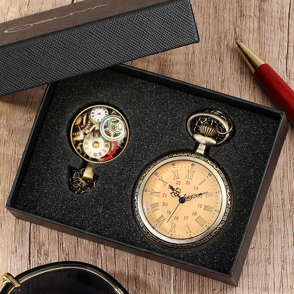pocket watches vintage bronze double display pocket watch quartz large dial fob watch without cover pendant chain clock necklace souvenir gi, Slivery;golden
pocket watches vintage bronze double display pocket watch quartz large dial fob watch without cover pendant chain clock necklace souvenir gi, Slivery;golden