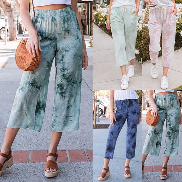 women's pants capris women's new clothing 2020 summer tie-dye printing gradient casual loose pants women t230210, Black;white
women's pants capris women's new clothing 2020 summer tie-dye printing gradient casual loose pants women t230210, Black;white