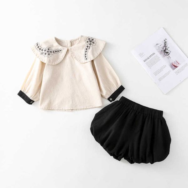 clothing sets kids princess outfits new spring summer long sleeve floral embroidery shirt shorts suit sweet girls 2pcs clothingset w230210, White
clothing sets kids princess outfits new spring summer long sleeve floral embroidery shirt shorts suit sweet girls 2pcs clothingset w230210, White