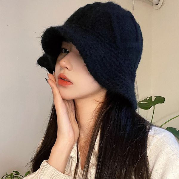 wide brim hats bucket hats japanese knitted bucket hats for women autumn and winter black retro big head waist fisherman's cap harajuku, Blue;gray
wide brim hats bucket hats japanese knitted bucket hats for women autumn and winter black retro big head waist fisherman's cap harajuku, Blue;gray