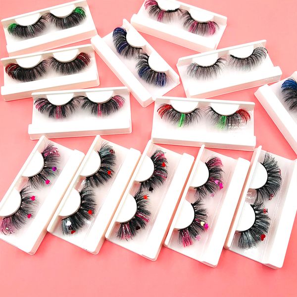 5d color glitter mink lashes vendor 3d fluffy heart fake eyelashes extension supplies wholesale makeup beauty
5d color glitter mink lashes vendor 3d fluffy heart fake eyelashes extension supplies wholesale makeup beauty