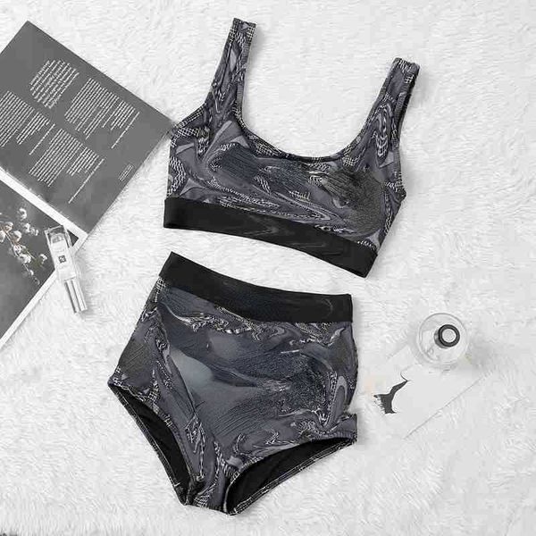 brand casual letter board with split high waist suspender bikini women's swimsuit plus size s-xl, White;black
brand casual letter board with split high waist suspender bikini women's swimsuit plus size s-xl, White;black