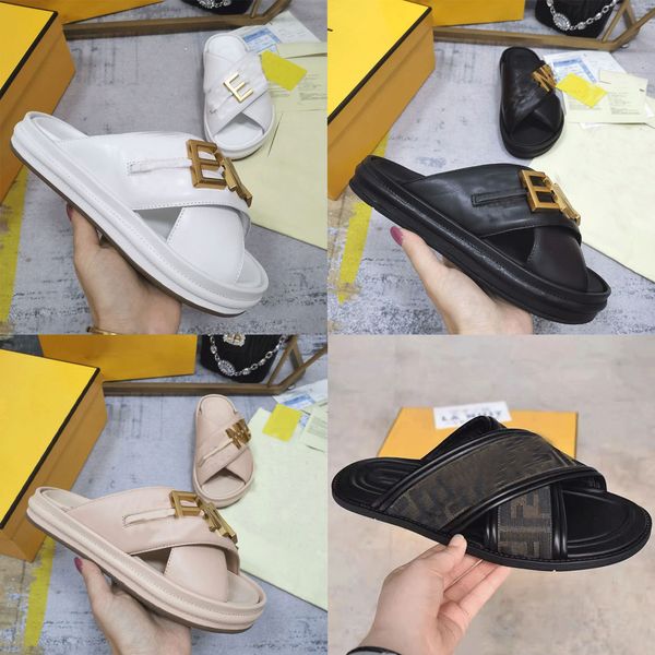wide crossover straps sandals leather fashion versatile metal lettering men and women fashion versatility soft and comfortable indoor and ou, Black
wide crossover straps sandals leather fashion versatile metal lettering men and women fashion versatility soft and comfortable indoor and ou, Black