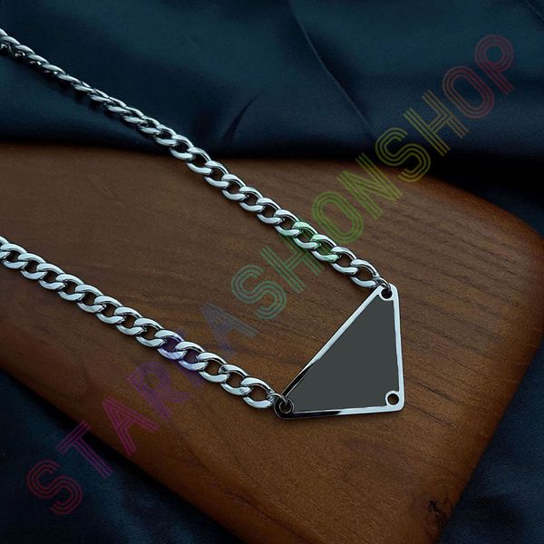 23ss black white 2color triangle letter pendant necklace luxury brand designer statement jewelry titanium steel necklaces chain men women gi, Silver
23ss black white 2color triangle letter pendant necklace luxury brand designer statement jewelry titanium steel necklaces chain men women gi, Silver