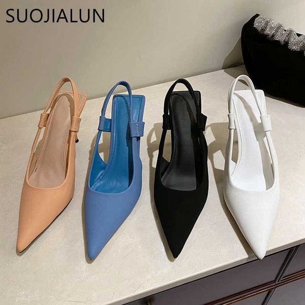 sandals suojialun fashion shoes woman slingbacks thin high heel shallow slip on elegant pumps pointed toe pumps for party wedding shoes t230, Black
sandals suojialun fashion shoes woman slingbacks thin high heel shallow slip on elegant pumps pointed toe pumps for party wedding shoes t230, Black