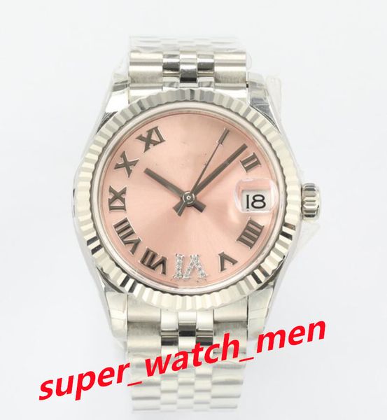 10 style woman watch automatic mechanical watches 31mm full stainless steel imported movement super luminous waterproof wristwatches, Slivery;brown
10 style woman watch automatic mechanical watches 31mm full stainless steel imported movement super luminous waterproof wristwatches, Slivery;brown