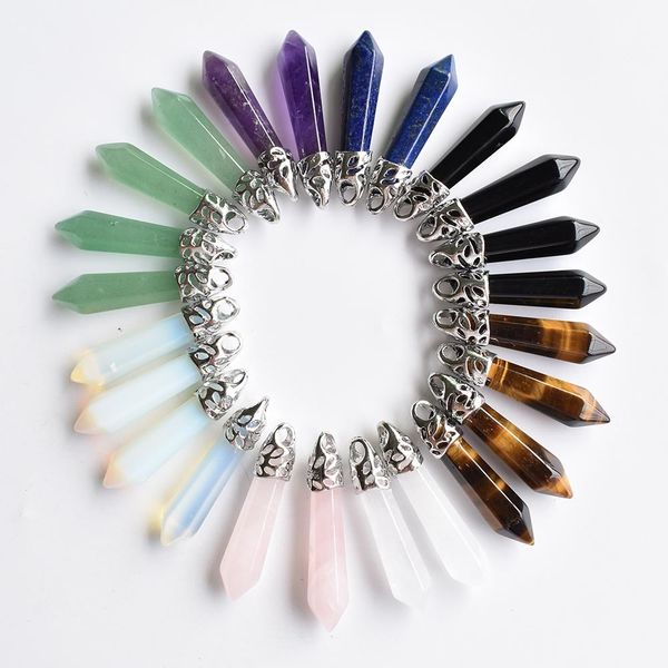gemstone fashion good quality natural amethysts lapis lazuli tiger eye stone pillar charms pendants 10x32mm for jewelry making 24pcs 230210, Black
gemstone fashion good quality natural amethysts lapis lazuli tiger eye stone pillar charms pendants 10x32mm for jewelry making 24pcs 230210, Black