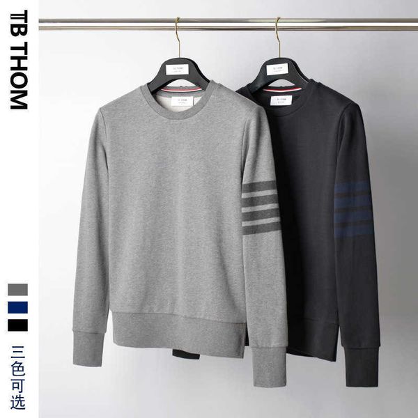 men's hoodie tom sweater brown hoody unwomen leisure casual sports strength yarn dyed four bar round neck coat design silh, Black
men's hoodie tom sweater brown hoody unwomen leisure casual sports strength yarn dyed four bar round neck coat design silh, Black
