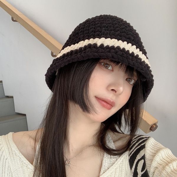 wide brim hats bucket hats autumn and winter korean version color-blocking thick wool basin hat all-match handmade warm panama bucket hats w, Blue;gray
wide brim hats bucket hats autumn and winter korean version color-blocking thick wool basin hat all-match handmade warm panama bucket hats w, Blue;gray