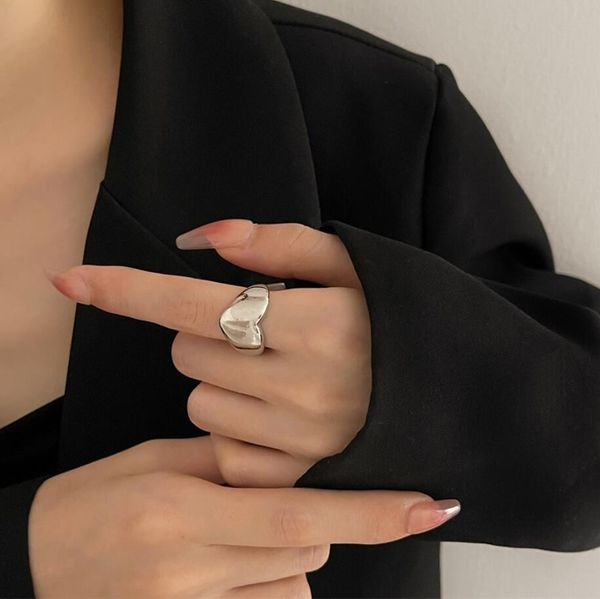 heart love rings for women stainless steel silver color heart wedding couple rings aesthetic jewelry anniversary bague femme
heart love rings for women stainless steel silver color heart wedding couple rings aesthetic jewelry anniversary bague femme