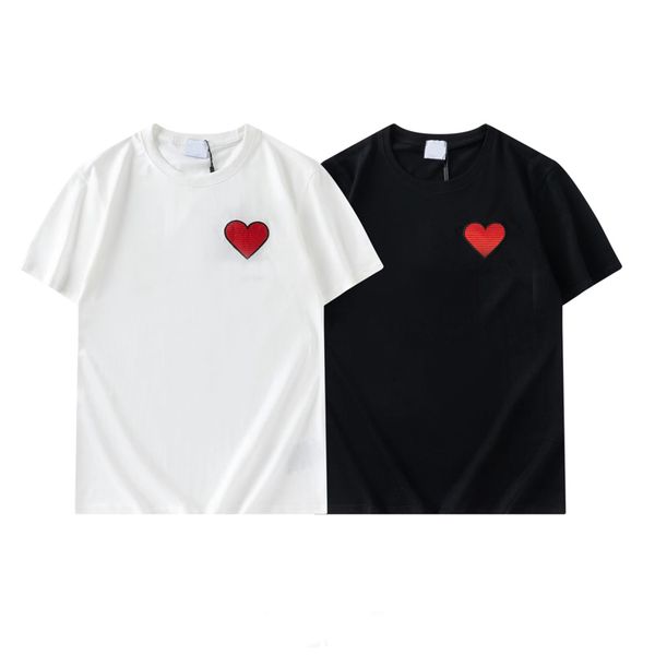 men's t-shirts smen's short-sleeved white basic section heart embroidered letters decorated fashion short sleeve, White;black
men's t-shirts smen's short-sleeved white basic section heart embroidered letters decorated fashion short sleeve, White;black