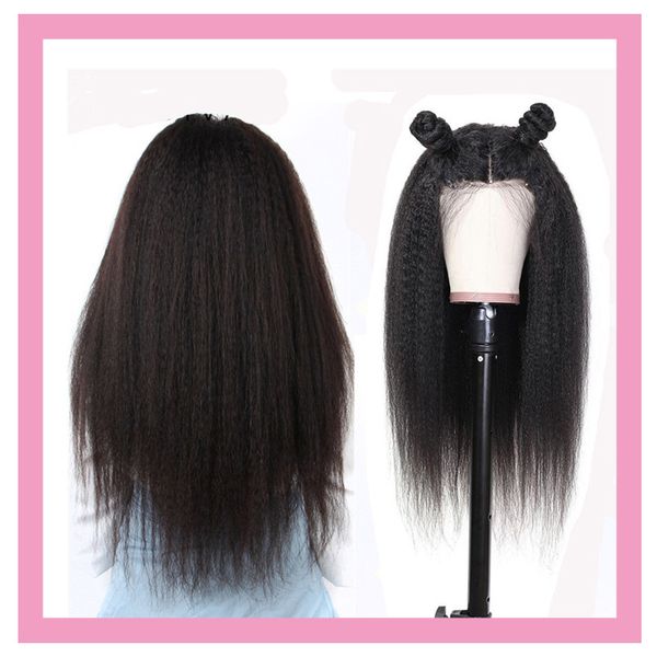 150% density brazilian human hair 13x4 lace front wig kinky straight 10-32inch natural color peruivan malaysian virgin hair products, Black;brown
150% density brazilian human hair 13x4 lace front wig kinky straight 10-32inch natural color peruivan malaysian virgin hair products, Black;brown