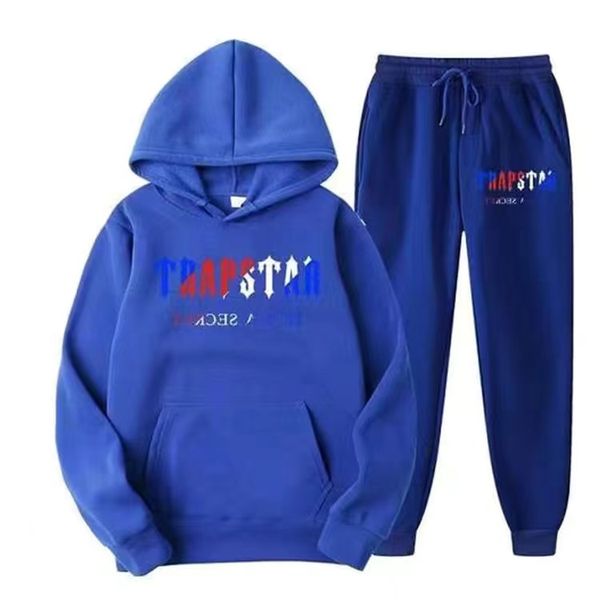 men's tracksuit trapstar brand printed sportswear hoodies sets colors warm two pieces set loose hoodie sweatshirt pants jogging colors, Gray
men's tracksuit trapstar brand printed sportswear hoodies sets colors warm two pieces set loose hoodie sweatshirt pants jogging colors, Gray