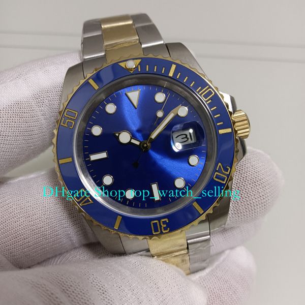 9 style with box watch of men mens mechanical date 40mm ceramic two-tone gold steel blue dial men wristwatches men's automatic watches, Slivery;golden
9 style with box watch of men mens mechanical date 40mm ceramic two-tone gold steel blue dial men wristwatches men's automatic watches, Slivery;golden