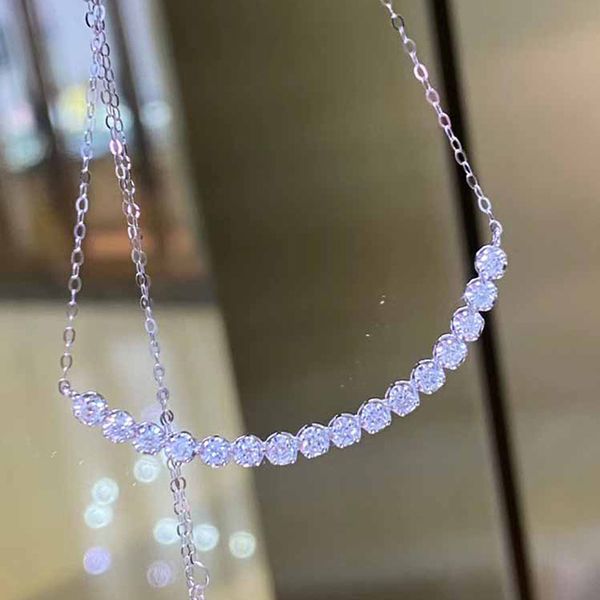 choucong brand smile pendant simple fashion jewelry 925 sterling silver round cut white z cz diamond party women wedding clavicle necklace f
choucong brand smile pendant simple fashion jewelry 925 sterling silver round cut white z cz diamond party women wedding clavicle necklace f