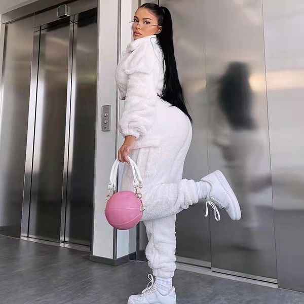 women's jumpsuits rompers fashion sweat suits 2 piece sets women outfits casual sportwear sweatshirtsweatpants white plush warm lapel z, Black;white
women's jumpsuits rompers fashion sweat suits 2 piece sets women outfits casual sportwear sweatshirtsweatpants white plush warm lapel z, Black;white