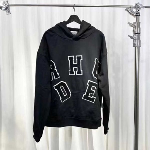 men's hoodies sweatshirts hoodies rh towel embroidered hooded pullover sweatshirts hoodies j230208, Black
men's hoodies sweatshirts hoodies rh towel embroidered hooded pullover sweatshirts hoodies j230208, Black