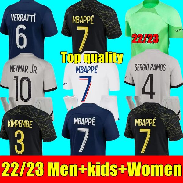 new mbappe soccer jersey sergio ramos 22 23 maillots de football 2022 2023 verratti men kids kit women icardi shirt uniforms psgs foot third, Black;yellow
new mbappe soccer jersey sergio ramos 22 23 maillots de football 2022 2023 verratti men kids kit women icardi shirt uniforms psgs foot third, Black;yellow