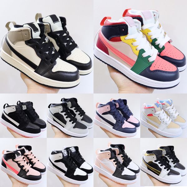 1s kids basketball shoes classic dark mocha multi color shadow 2.0 bubble gum atmosphere black pink crimson outdoor boy girl sports sneakers
1s kids basketball shoes classic dark mocha multi color shadow 2.0 bubble gum atmosphere black pink crimson outdoor boy girl sports sneakers