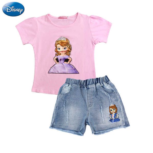 clothing sets sofia girls clothes sets summer baby kids short sleeve shorts 2pc outfits girl children cotton tshirt clothing suit w230210, White
clothing sets sofia girls clothes sets summer baby kids short sleeve shorts 2pc outfits girl children cotton tshirt clothing suit w230210, White