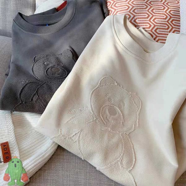 men's hoodies sweatshirts oversized adererror sweatshirt cubic teddy bear embroidery pullover high street couple casual ader sweatshirt, Black
men's hoodies sweatshirts oversized adererror sweatshirt cubic teddy bear embroidery pullover high street couple casual ader sweatshirt, Black