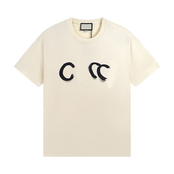 2023 summer designer mens t-shirts embroidery apparel clothing men tshirt shirts tee round neck spring high loose trend short sleeve male cl, White;black 
2023 summer designer mens t-shirts embroidery apparel clothing men tshirt shirts tee round neck spring high loose trend short sleeve male cl, White;black