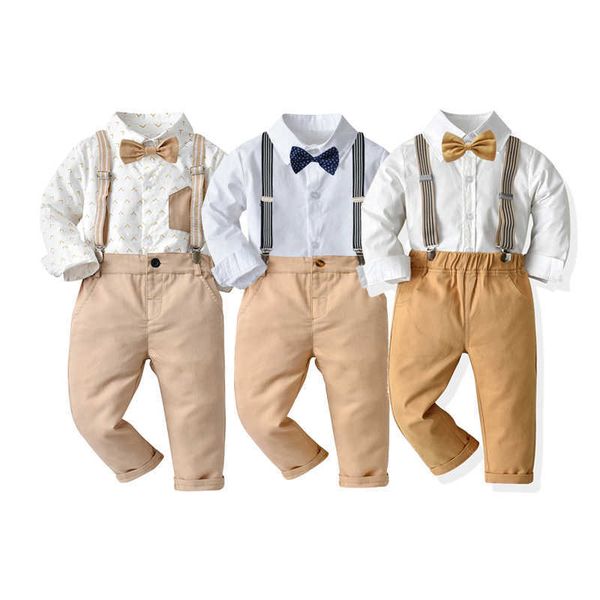 clothing sets gentleman clothes for kids boy 1 2 3 4 5 6 7 year old kids blouse suspender pants children brown wedding suit birthday outfit, White
clothing sets gentleman clothes for kids boy 1 2 3 4 5 6 7 year old kids blouse suspender pants children brown wedding suit birthday outfit, White