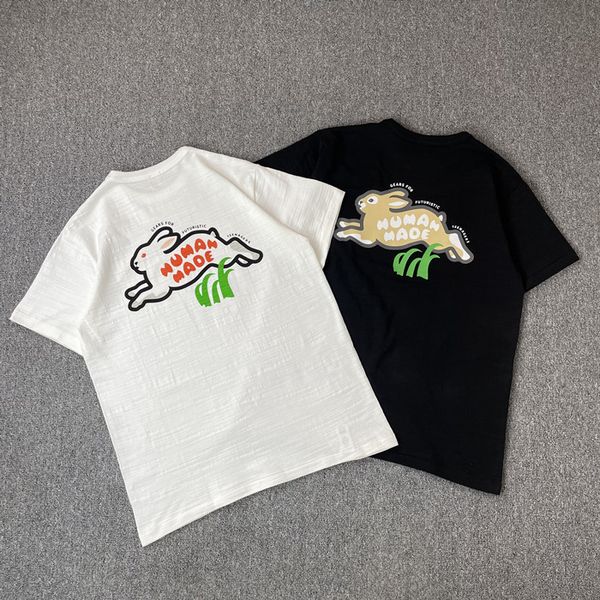 black white tee t shirts short sleeve human made men's plus tees rabbit printed t-shirt top, Black;brown
black white tee t shirts short sleeve human made men's plus tees rabbit printed t-shirt top, Black;brown