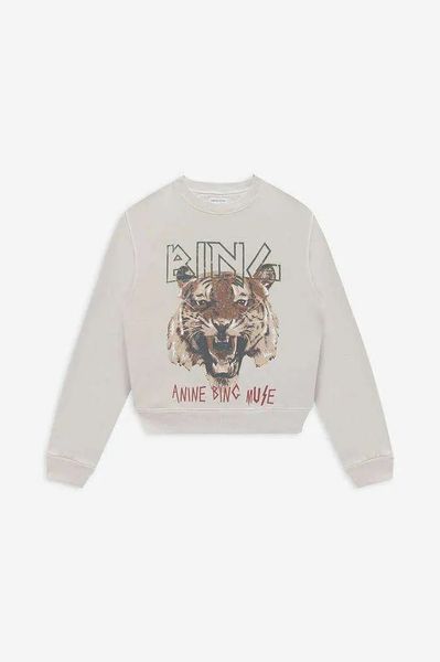 2023 women anine bing city pullover sweatshirt new embroidery letter burst fleece sweater printed wash round neck cotton ym, Black
2023 women anine bing city pullover sweatshirt new embroidery letter burst fleece sweater printed wash round neck cotton ym, Black
