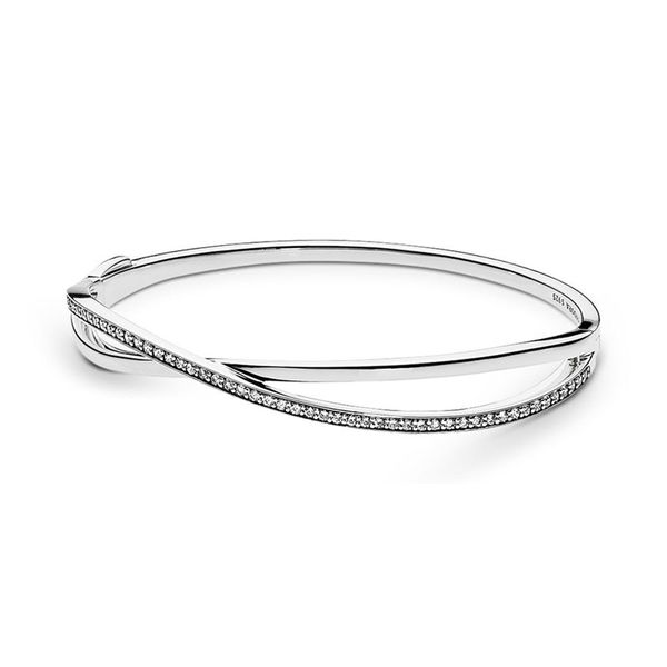real sterling silver entwined bangle bracelet for pandora cz diamond wedding jewelry for women girls girlfriend gift designer bracelets with, Black
real sterling silver entwined bangle bracelet for pandora cz diamond wedding jewelry for women girls girlfriend gift designer bracelets with, Black