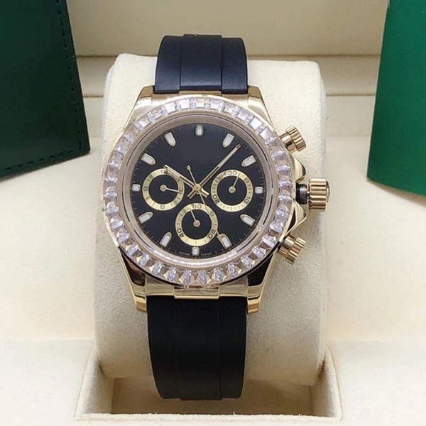 men's watch designer automatic mechanical watch waterproof 40mm classic diamond watch ring sapphire glass rubber strap buckle men', Slivery;brown
men's watch designer automatic mechanical watch waterproof 40mm classic diamond watch ring sapphire glass rubber strap buckle men', Slivery;brown