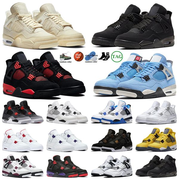 4 4s mens basketball shoes sneaker university blue black cat military black red customize metallic men women trainers sneakers size 36-47
4 4s mens basketball shoes sneaker university blue black cat military black red customize metallic men women trainers sneakers size 36-47