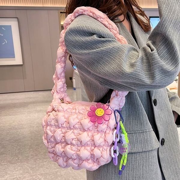 evening bags down style women's shoulder contrast colors fashion ladies hobos pleated underarm bag female quilting handbags with pendan
evening bags down style women's shoulder contrast colors fashion ladies hobos pleated underarm bag female quilting handbags with pendan