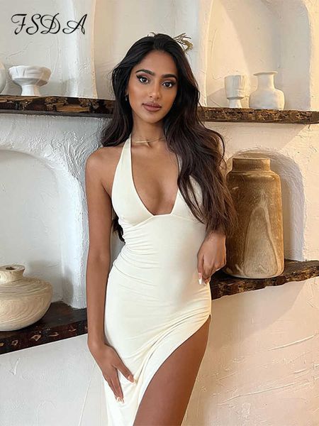 casual dresses fsda summer bodycon dress black backless 2022 halter neck midi split party dresses women club sleeveless beach t230210, Black;gray
casual dresses fsda summer bodycon dress black backless 2022 halter neck midi split party dresses women club sleeveless beach t230210, Black;gray