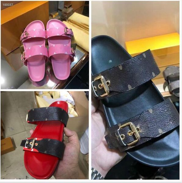 with box 2021 classic slippers summer woman beach cartoon big head slippers designer leather flat woman belt buckle sandals l bath me zu, Black
with box 2021 classic slippers summer woman beach cartoon big head slippers designer leather flat woman belt buckle sandals l bath me zu, Black