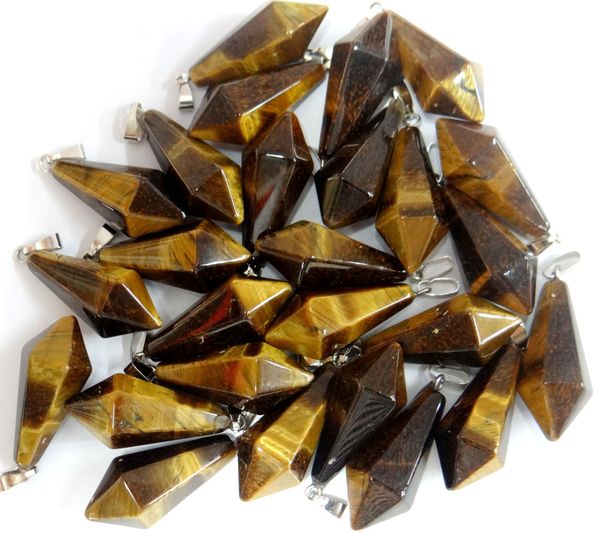 gemstone natural stone turquoises quartz crystal tiger eye opal pendulum hexagonal pyramid pendant for diy jewelry making necklace 12pcs 230, Black
gemstone natural stone turquoises quartz crystal tiger eye opal pendulum hexagonal pyramid pendant for diy jewelry making necklace 12pcs 230, Black