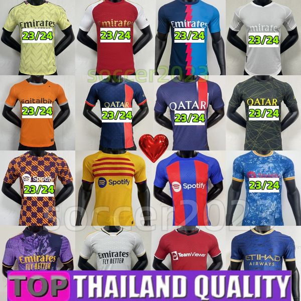 2023 2024 latest style soccer jerseys lewandowski mbappe benzema haaland saka rashford sancho home away third 4th player 23/24 psgs barca ju, Black;yellow
2023 2024 latest style soccer jerseys lewandowski mbappe benzema haaland saka rashford sancho home away third 4th player 23/24 psgs barca ju, Black;yellow