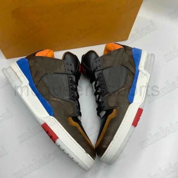 lvs shoe 21ss monograms trainer sneakers ebene multicolor shoes mens canvas calf leather brown flower luxurys vintage runner trainers design, Black
lvs shoe 21ss monograms trainer sneakers ebene multicolor shoes mens canvas calf leather brown flower luxurys vintage runner trainers design, Black