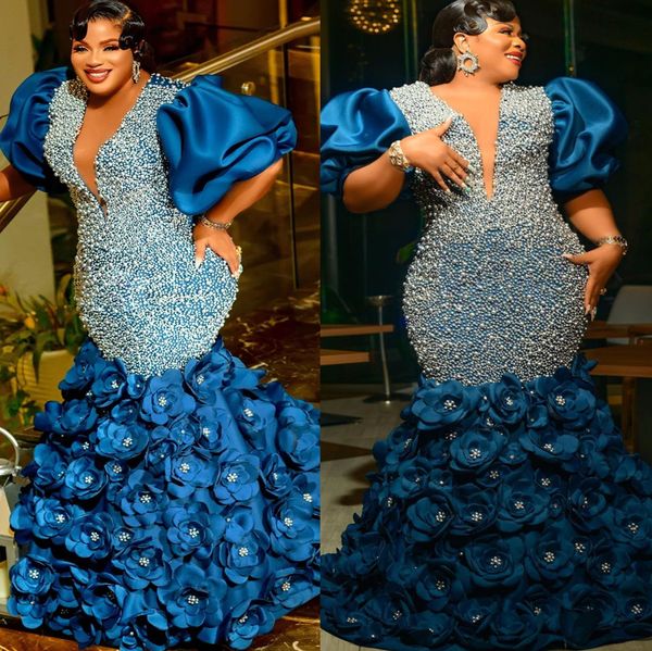2023 arabic aso ebi luxurious mermaid prom dresses pearls hand made flowers evening formal party second reception birthday engagement gowns, Black
2023 arabic aso ebi luxurious mermaid prom dresses pearls hand made flowers evening formal party second reception birthday engagement gowns, Black