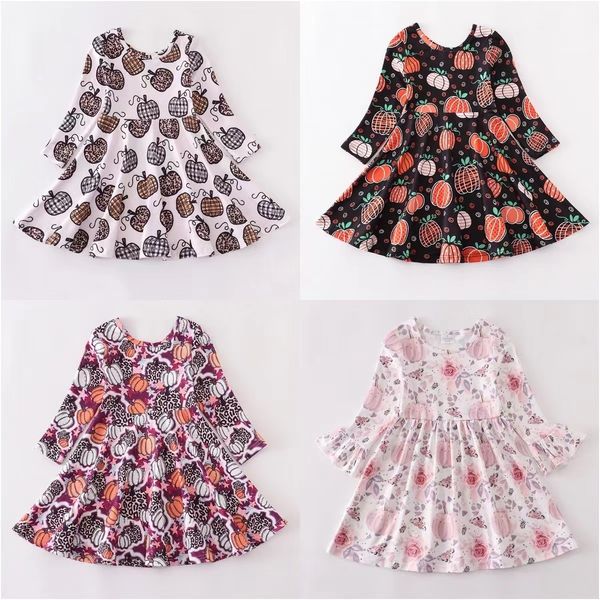 girls dresses girlymax fall halloween baby girls children kids clothes milk silk floral farm pumpkin print twirl dress knee length long slee, Red;yellow
girls dresses girlymax fall halloween baby girls children kids clothes milk silk floral farm pumpkin print twirl dress knee length long slee, Red;yellow