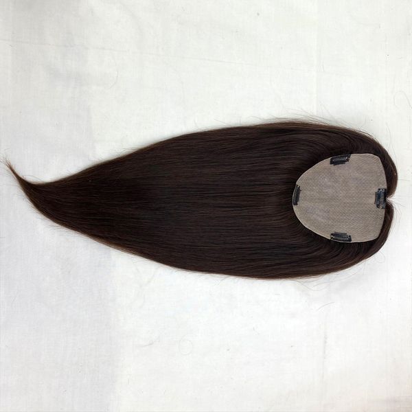hair pins human er with 4 clips in silk skin base virgin european toupees for women piece 230210, Black;brown
hair pins human er with 4 clips in silk skin base virgin european toupees for women piece 230210, Black;brown